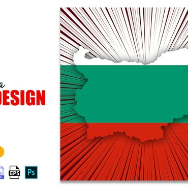 Bulgaria Map Illustrations Templates 268316