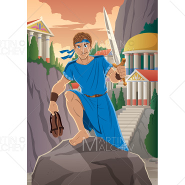 Hero Greek Illustrations Templates 268447