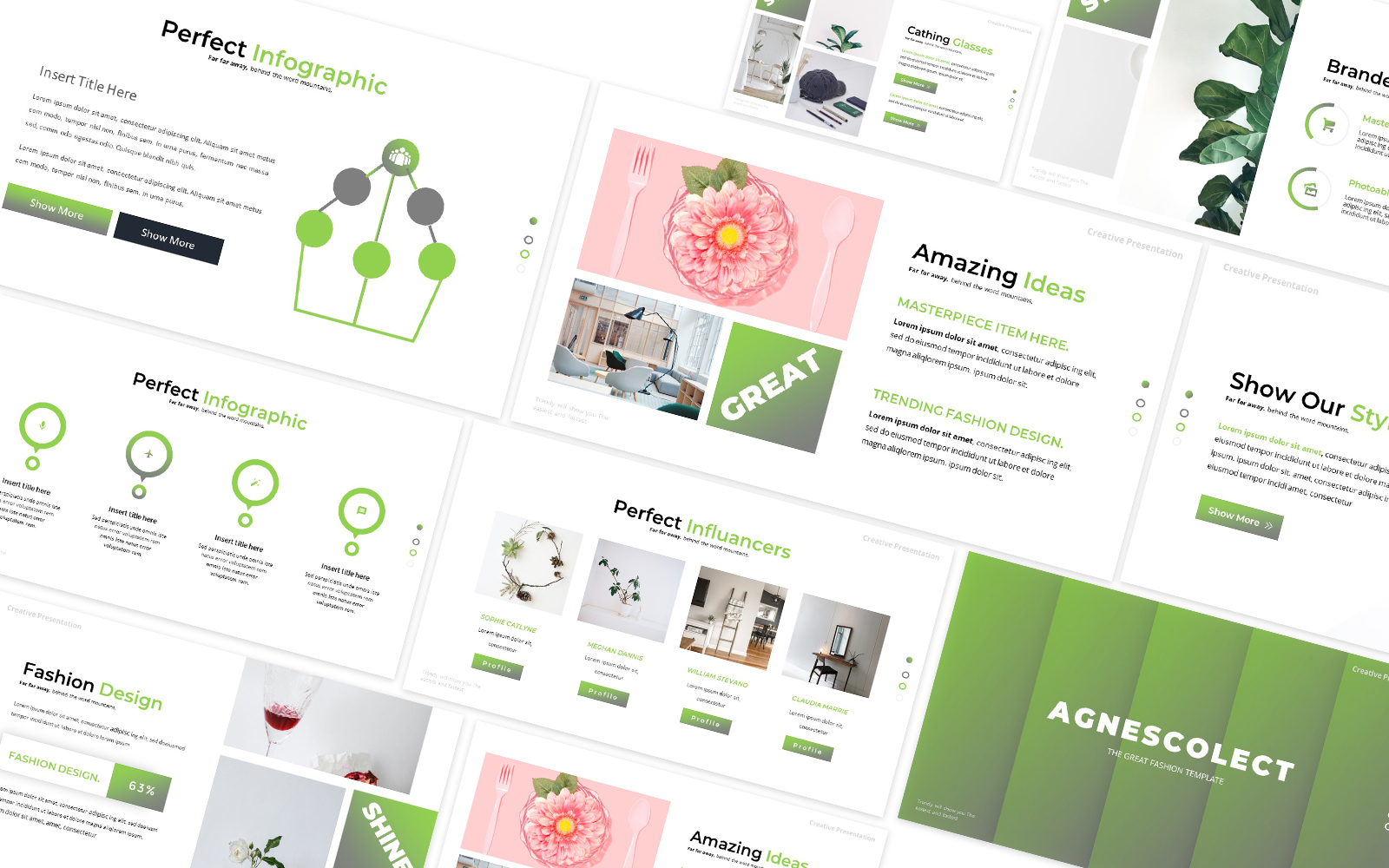Agnescollect Fashion Powerpoint Template