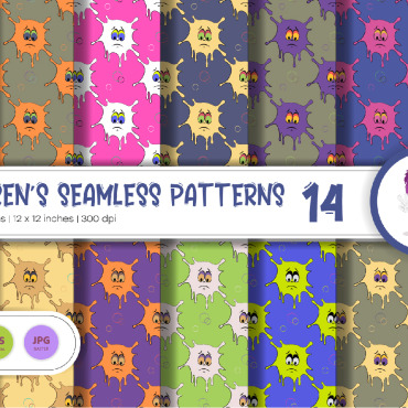 Seamless Patterns Vectors Templates 268545