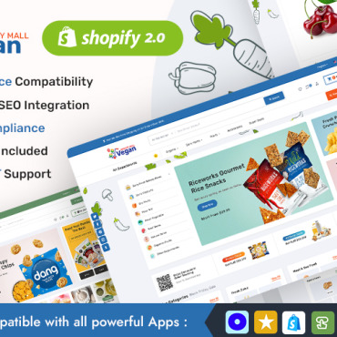 Grocery Beverages Shopify Themes 268568