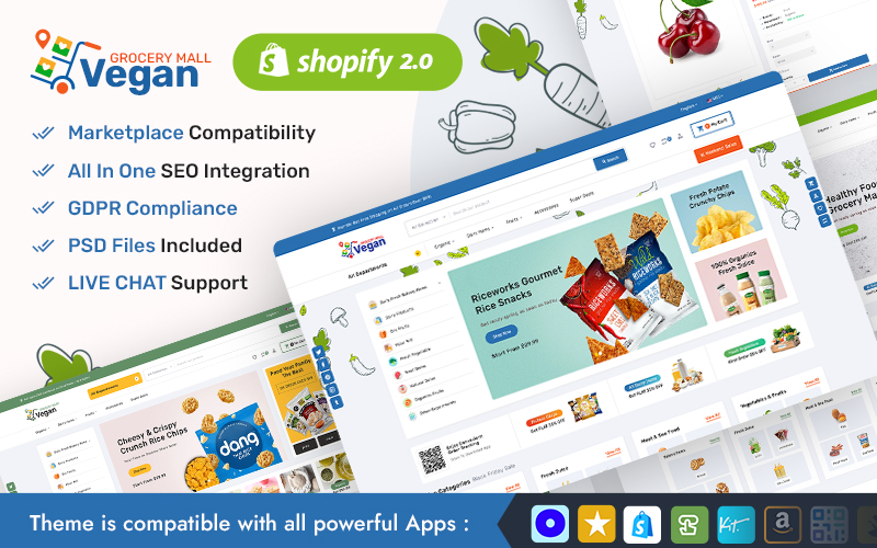 Vegan - Grocery & Organics Store - Best of Shopify 2.0 Multipurpose Responsive Theme