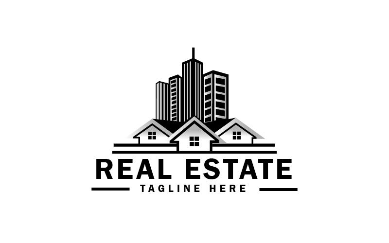 Real Estate Logo and Home Logo