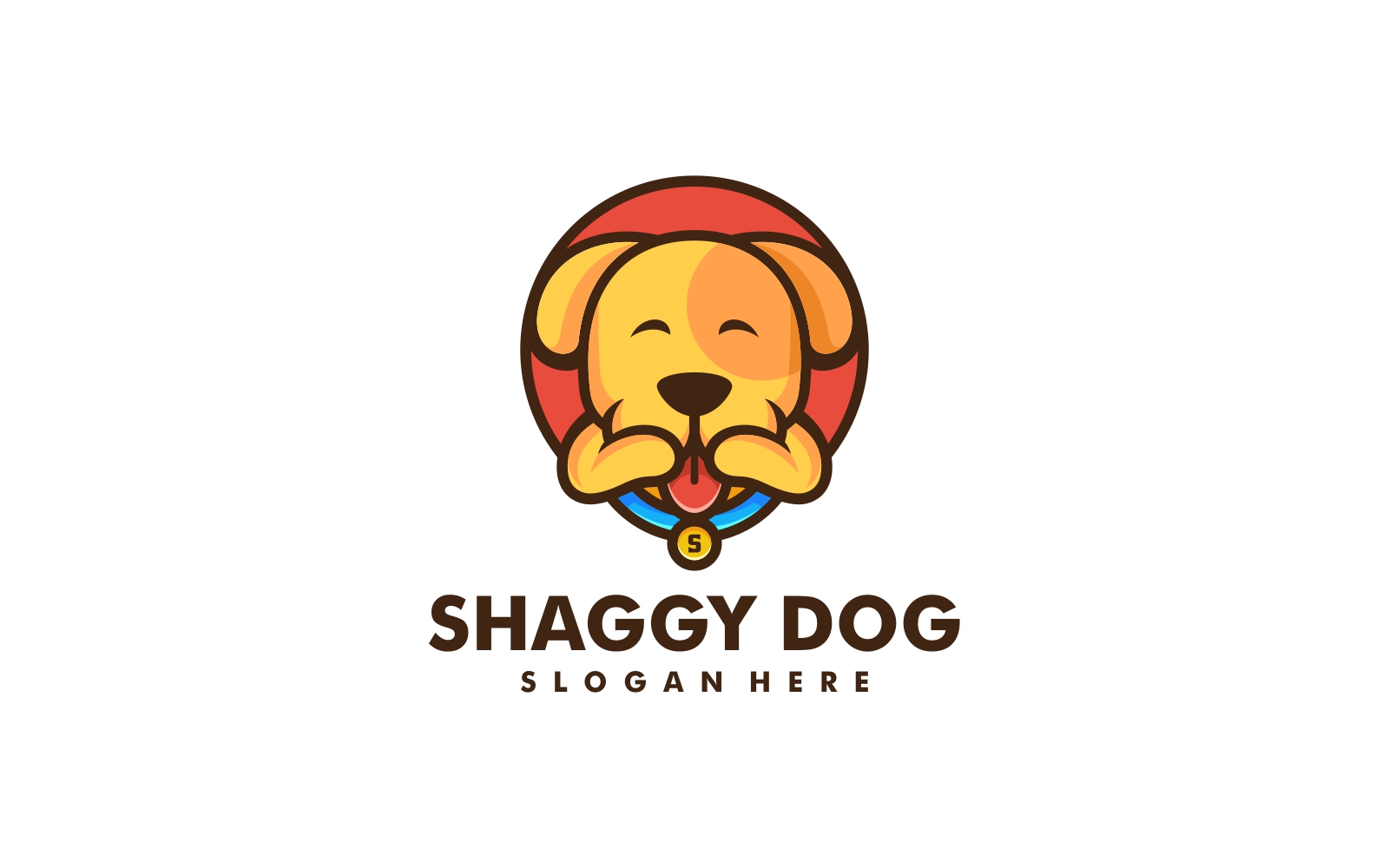 Dog Mascot Cartoon Logo Vol.1