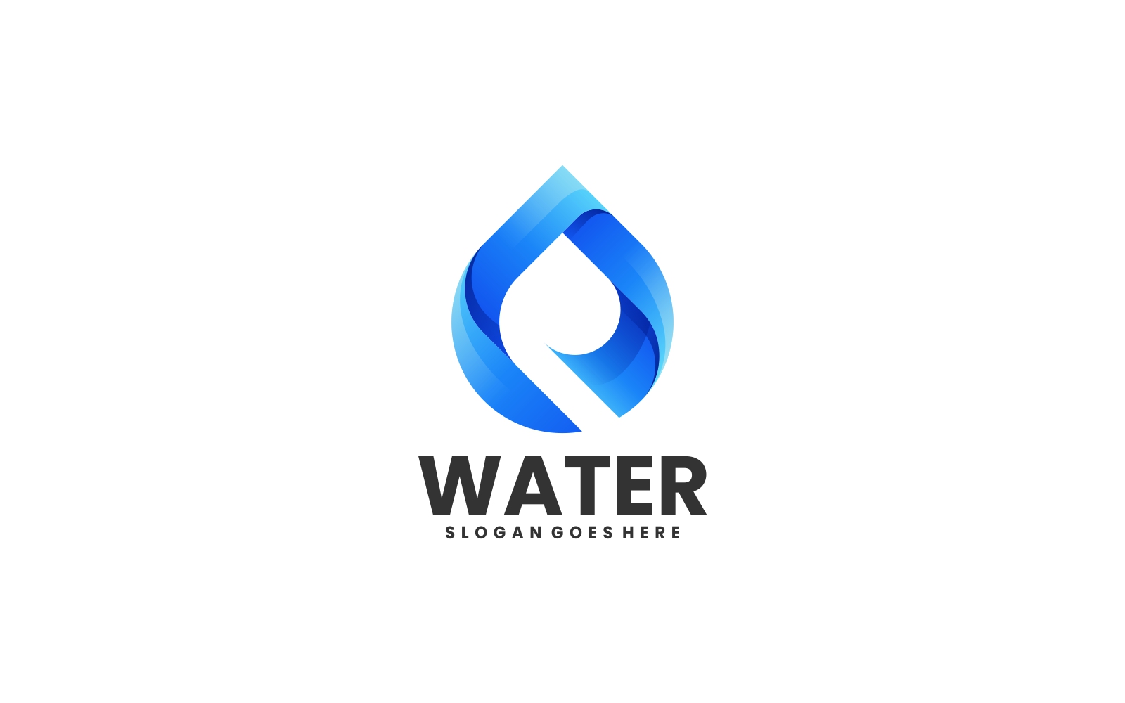Water Gradient Logo Vol.1