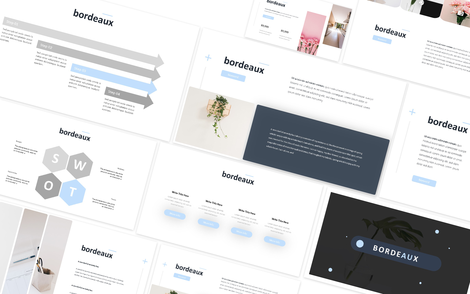 Bordeaux Powerpoint Template