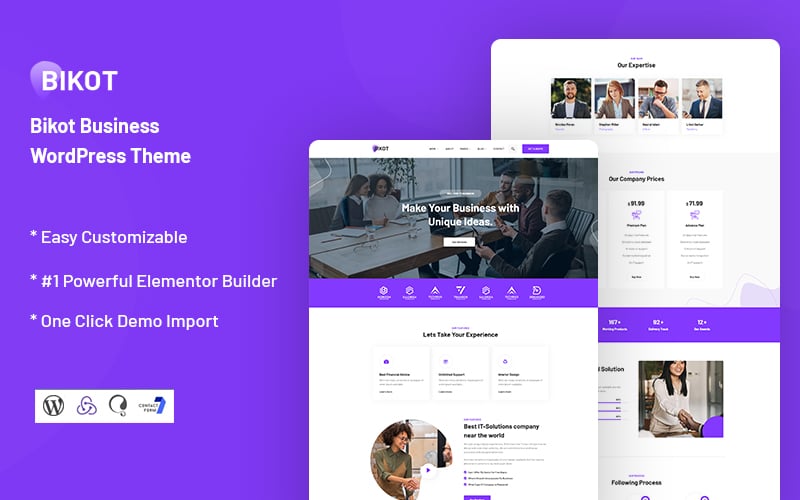 Bikot - Business Responsive WordPress Theme