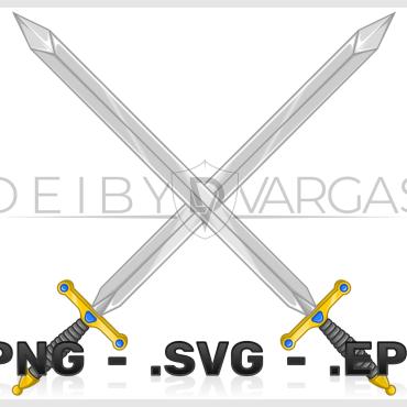 Vectors Sword Vectors Templates 268784