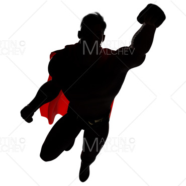 Cape Hero Illustrations Templates 268843