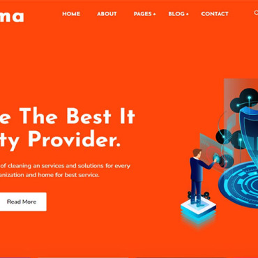 Security Cyber WordPress Themes 268897