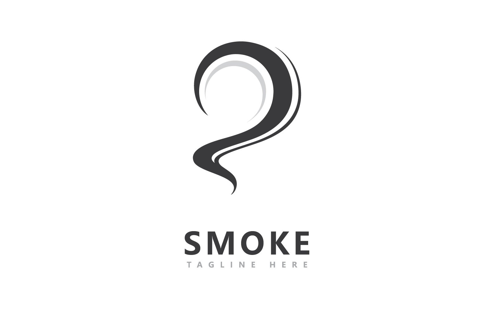 Smoke Vector Logo Design Template V6