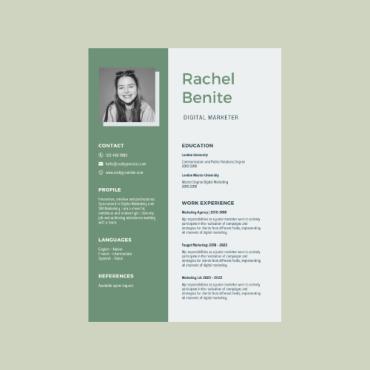 Business Colour Resume Templates 269149