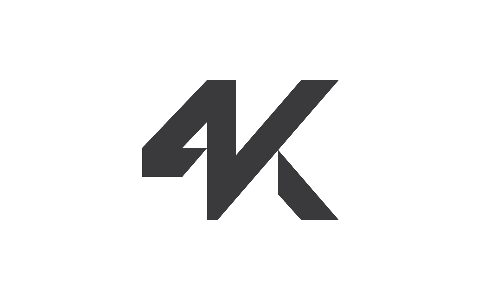 4K Ultra HD Symbol Resolution  Simple Symbol Letter And Number V4