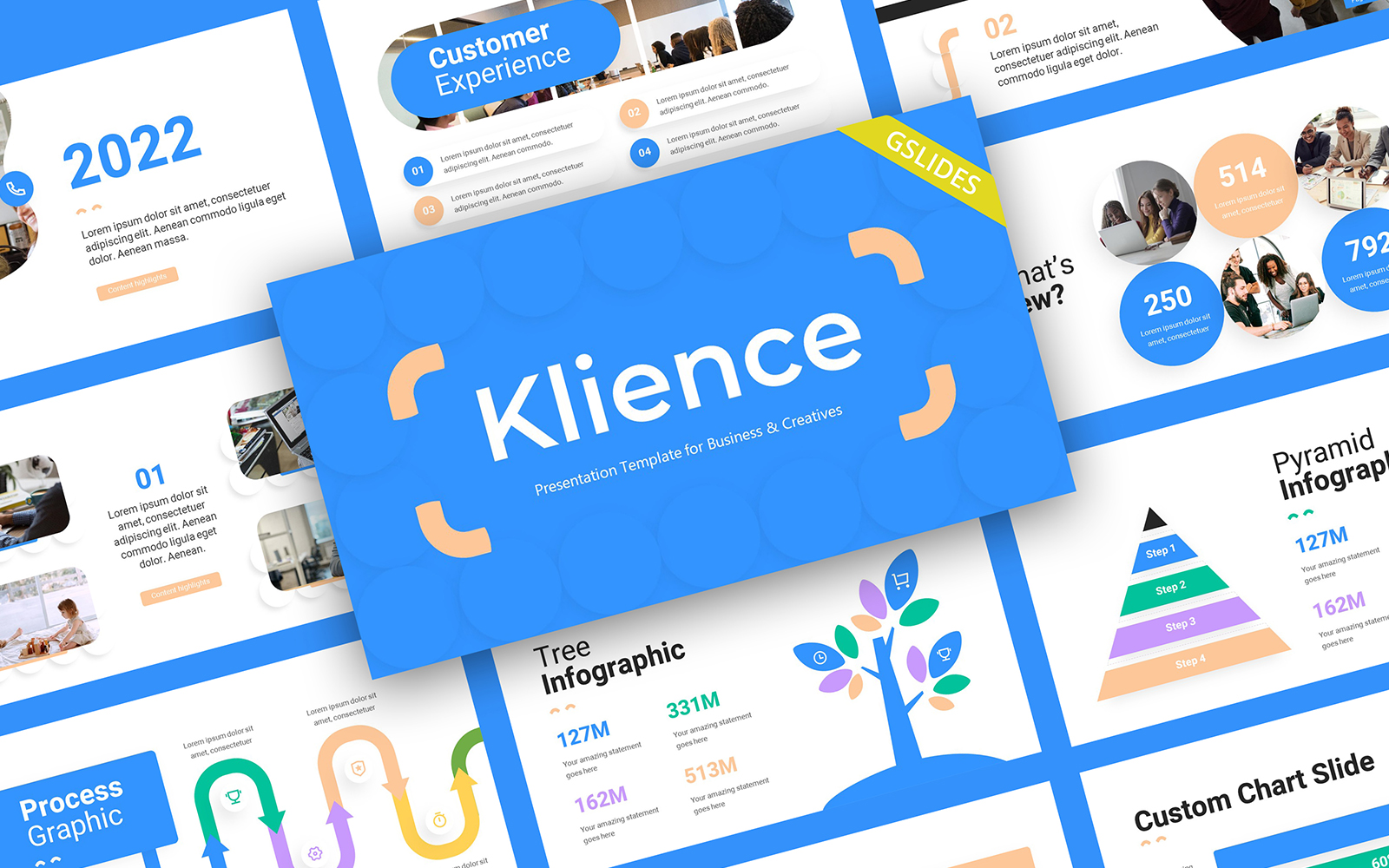 Klience Business Creative Google Slides Template