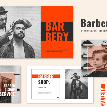 Barber Shop PowerPoint Templates 269795