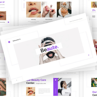 Beauty Body Keynote Templates 269812