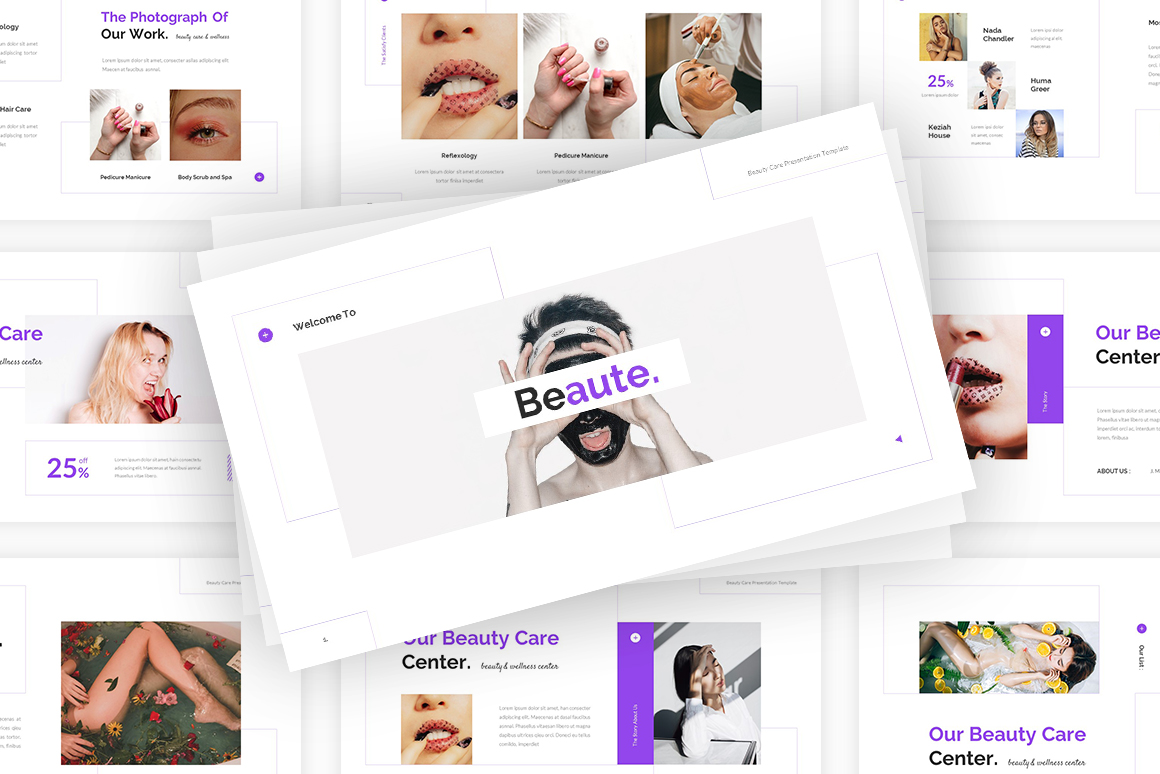 Beaute - Beauty Care Google Slides