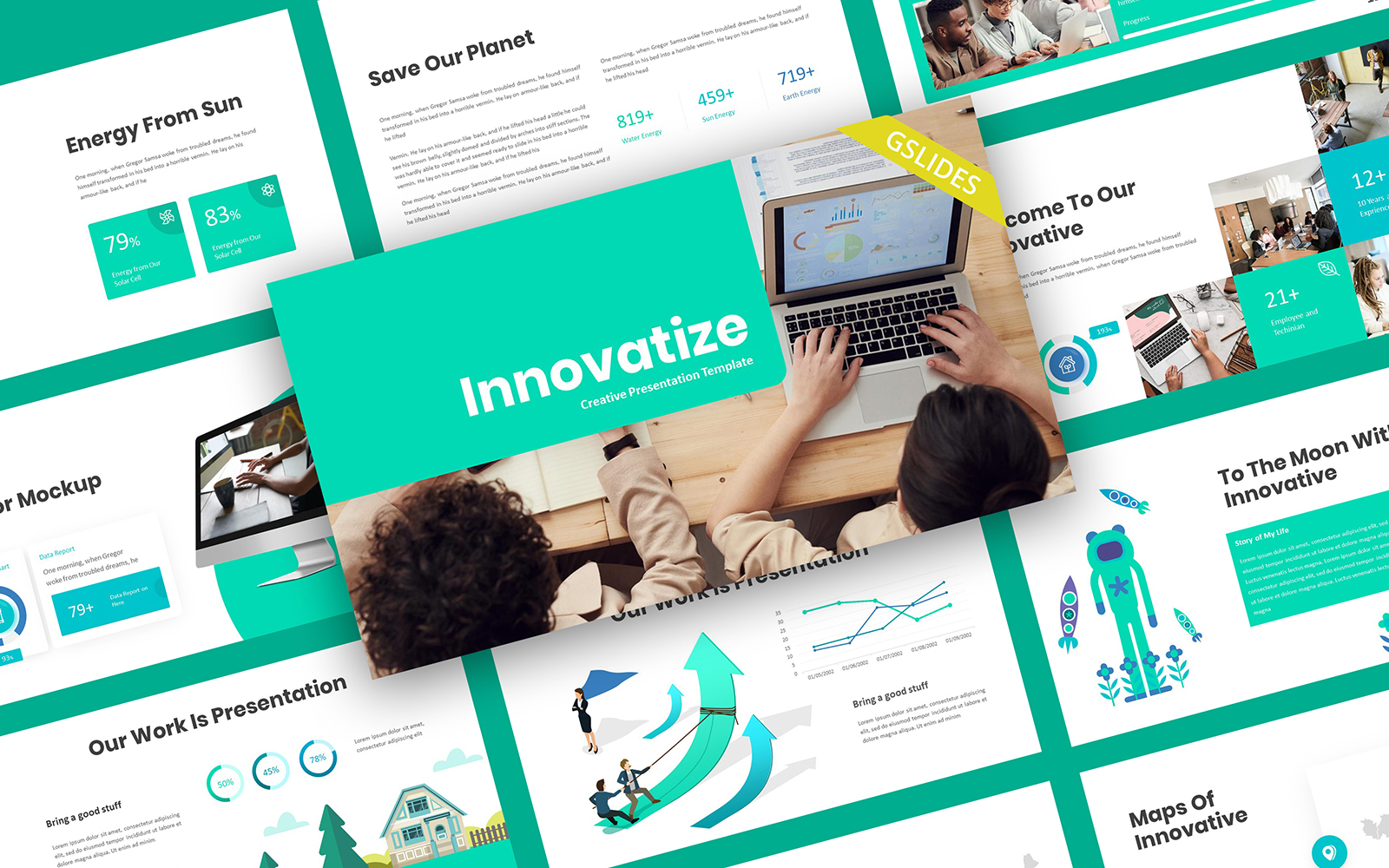 Innovatize Business Creative Google Slides Template
