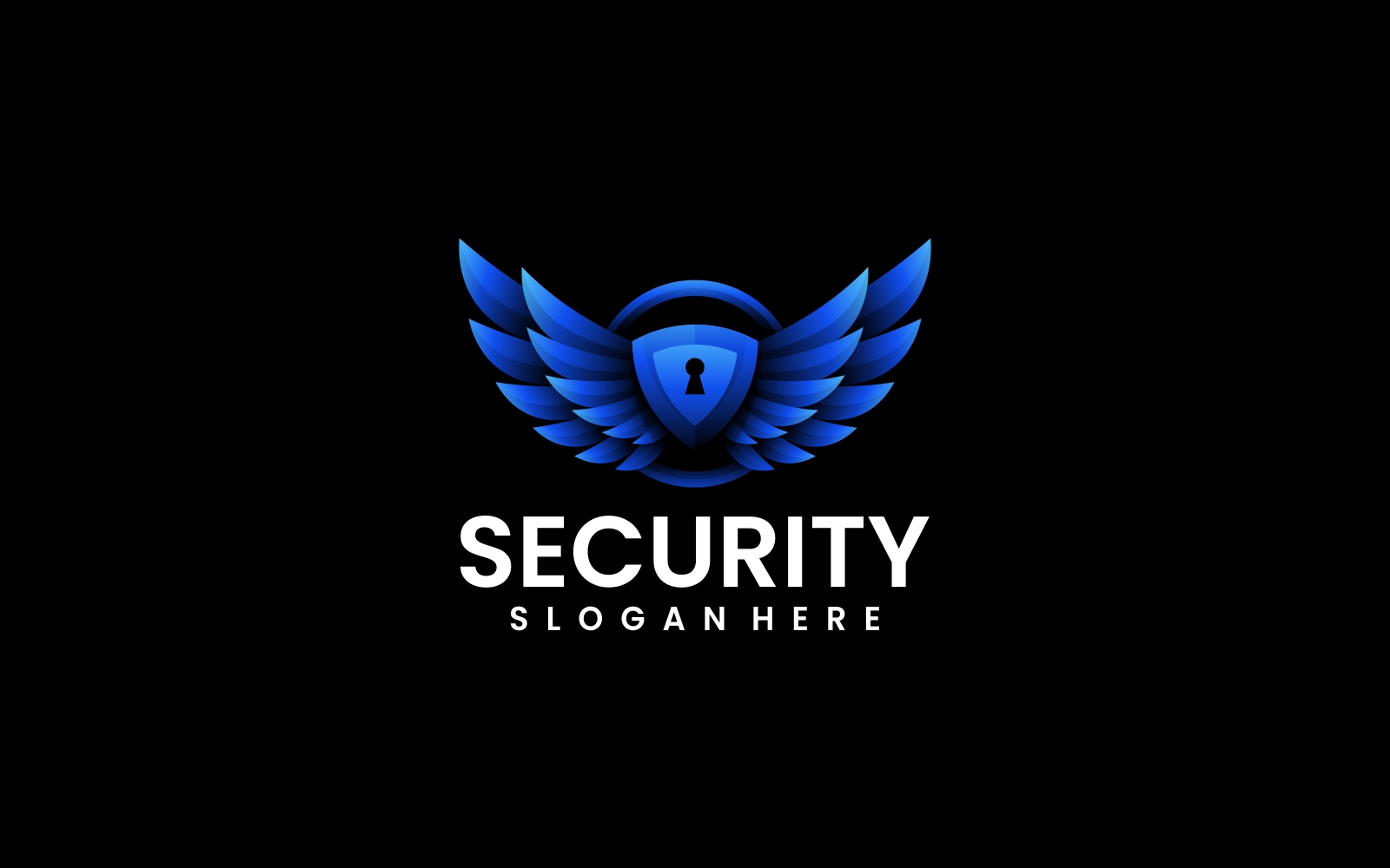 Security Gradient Logo Design