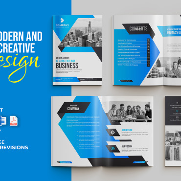 Report Cover Corporate Identity 269914