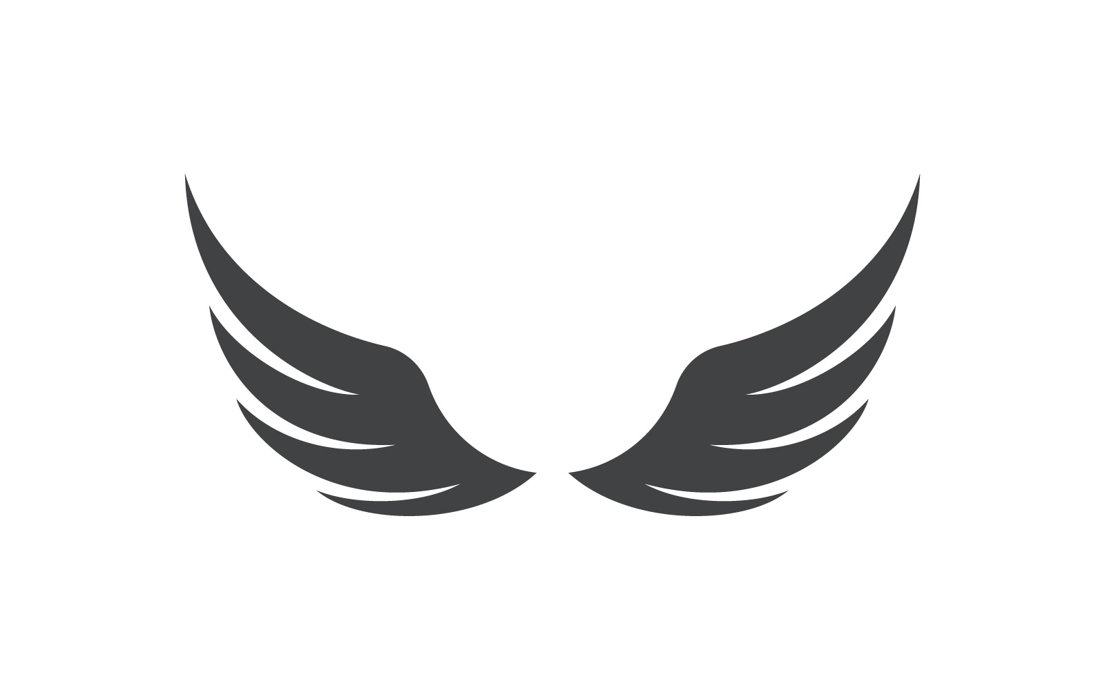 Wings Vector Logo Design Template V4