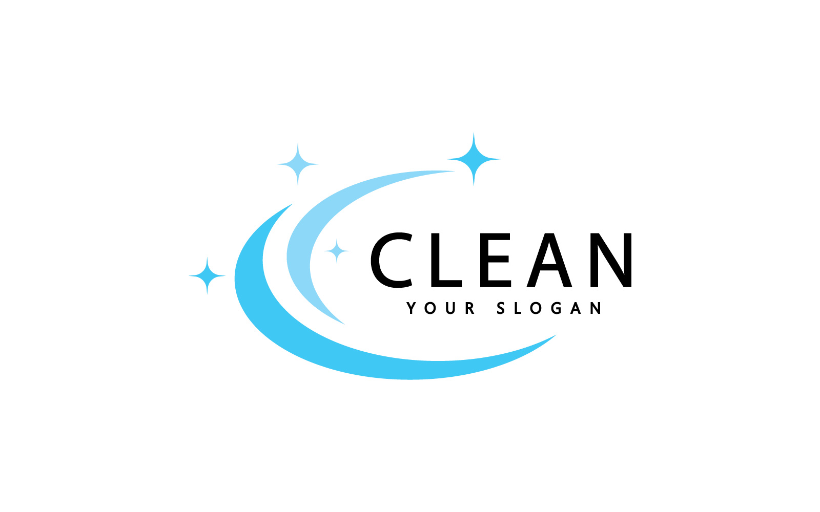 Cleaning Or Washing Vector Logo Design Template V1
