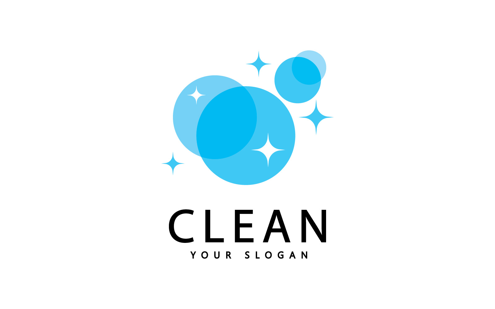 Cleaning Or Washing Vector Logo Design Template V4