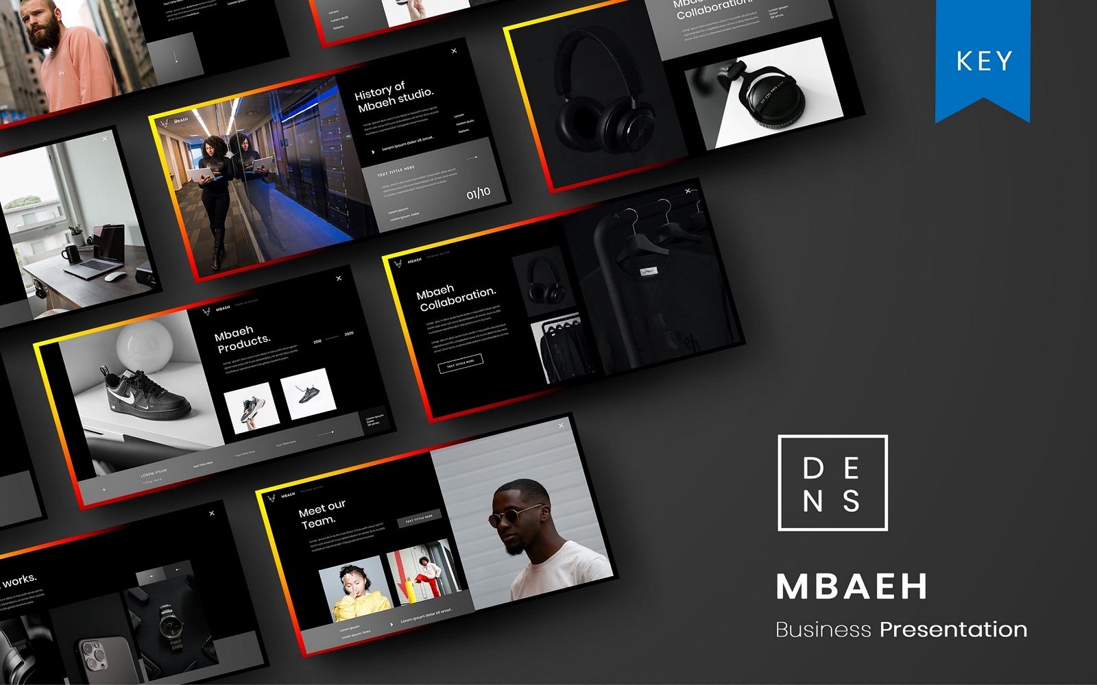 Mbaeh – Business Keynote Template