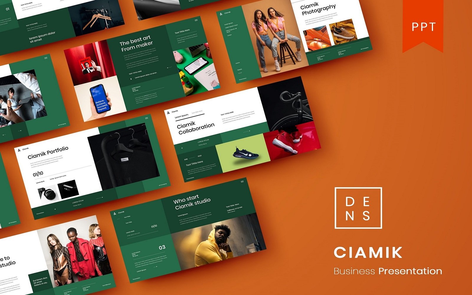 Ciamik – Business PowerPoint Template