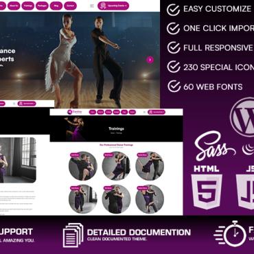 Ballet Benefits WordPress Themes 270069