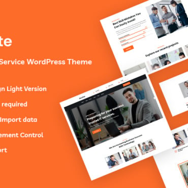 Business Clean WordPress Themes 270070