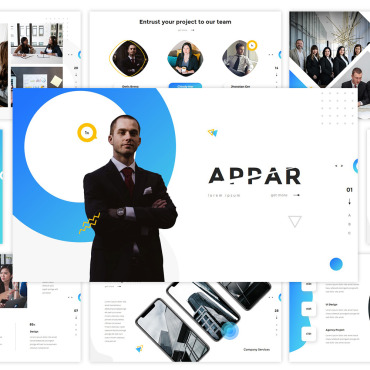 Business Businessman Keynote Templates 270085