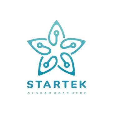 Artificial Gradient Logo Templates 270118