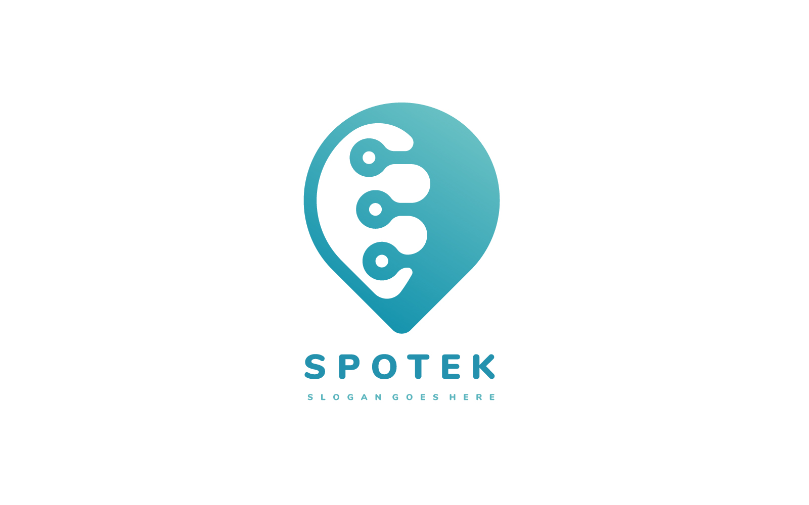 Spot Technology Logo Template