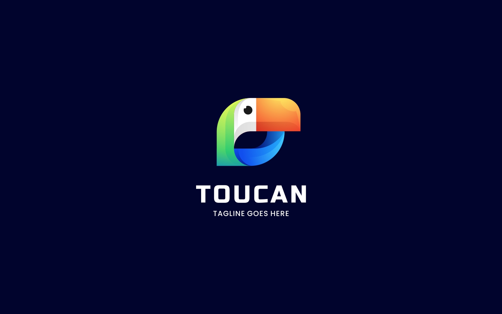 Toucan Gradient Colorful Logo Vol.1
