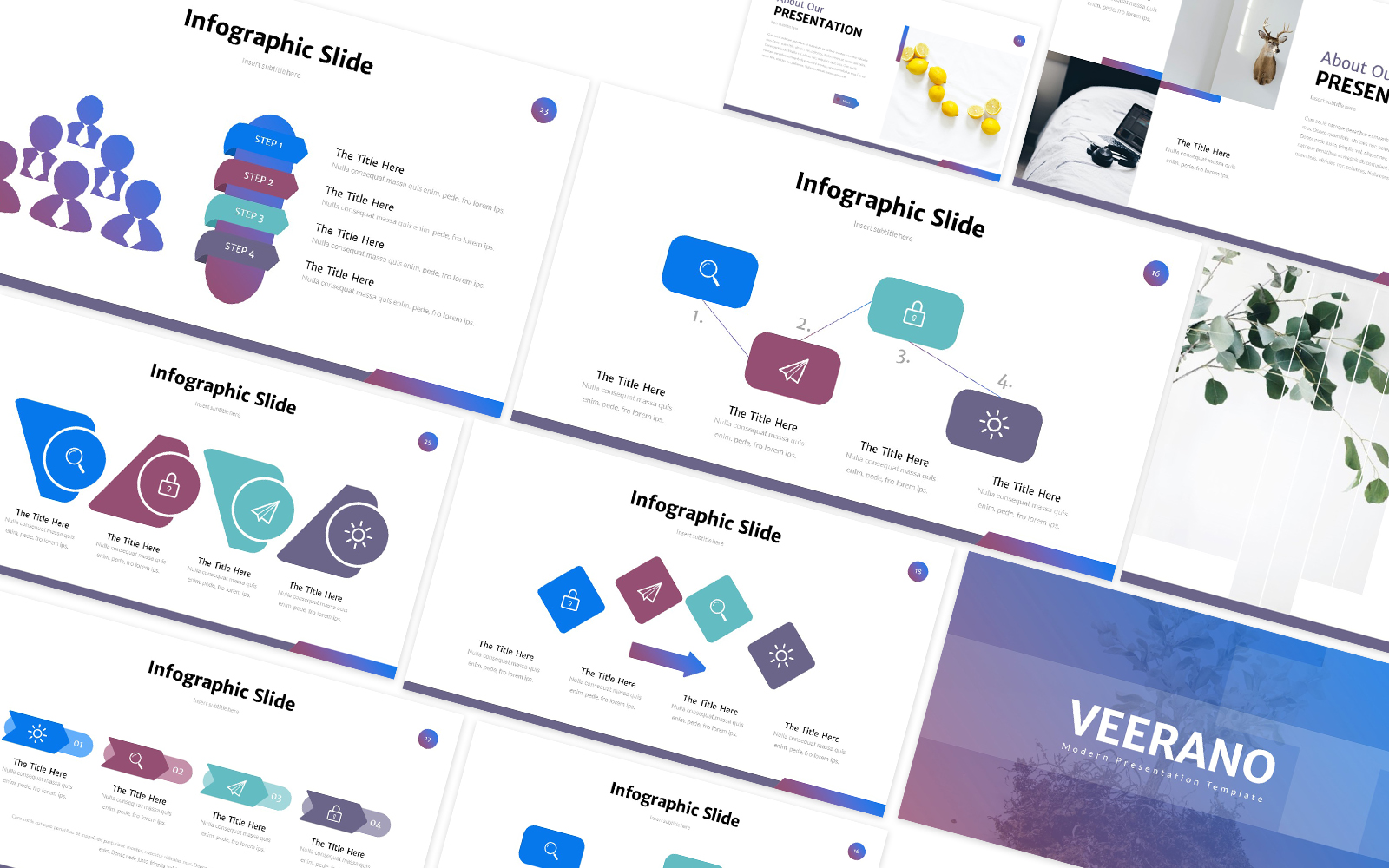 Veerano Modern Google Slides Template