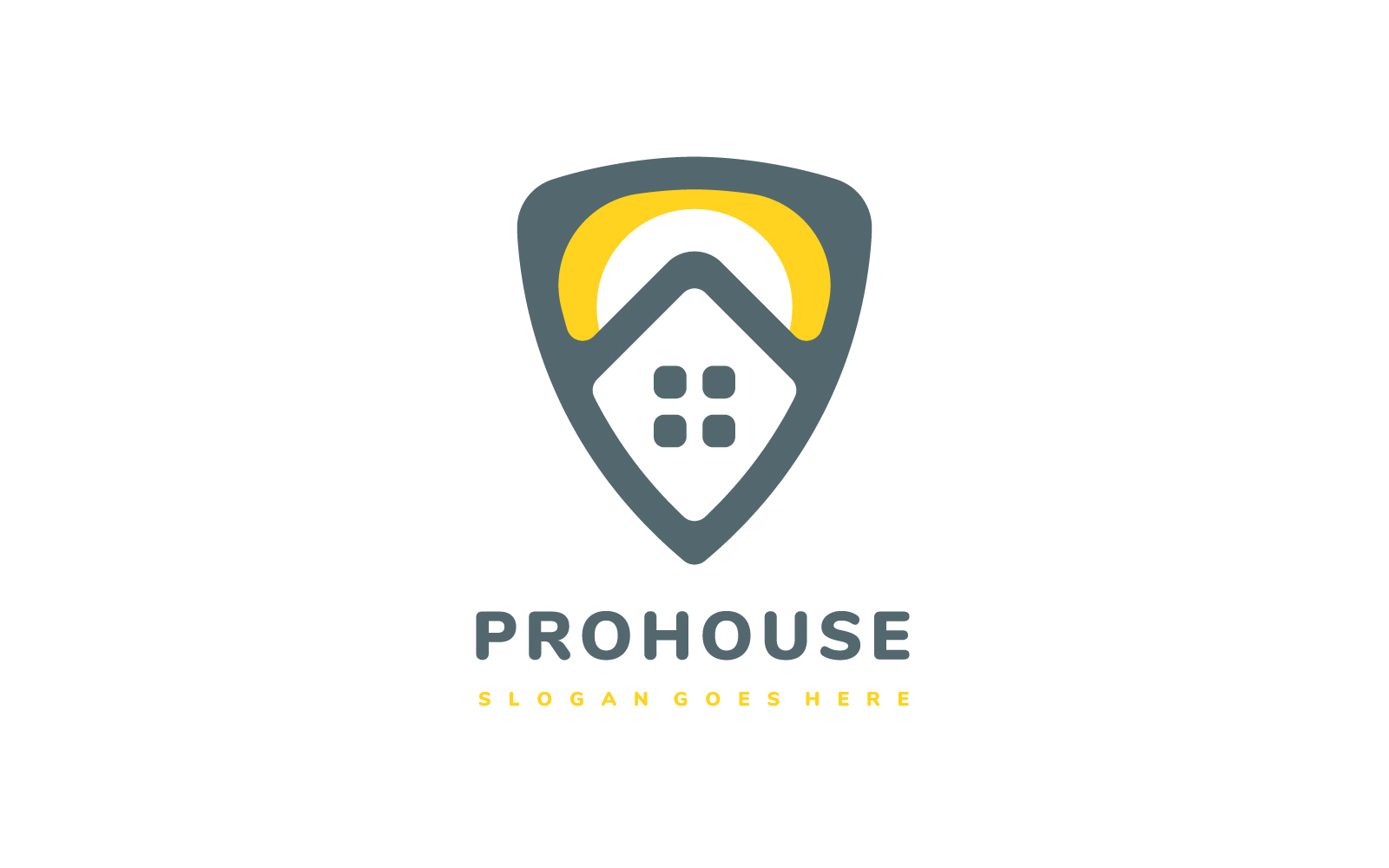 House protection Logo Template
