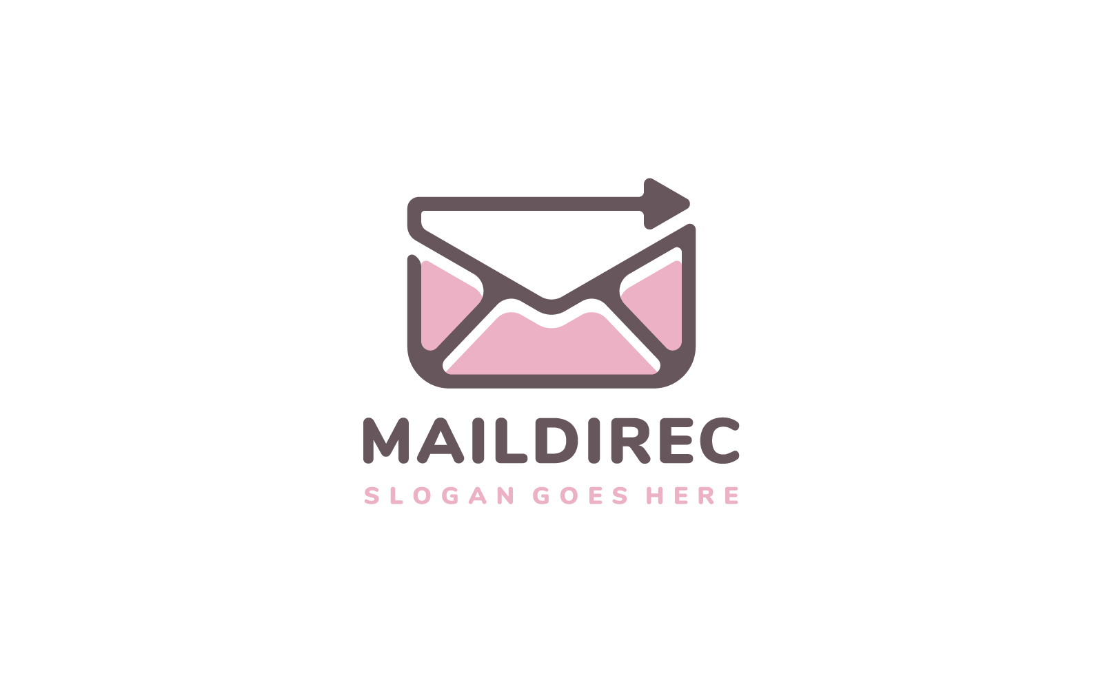 Mail Direction Logo Template