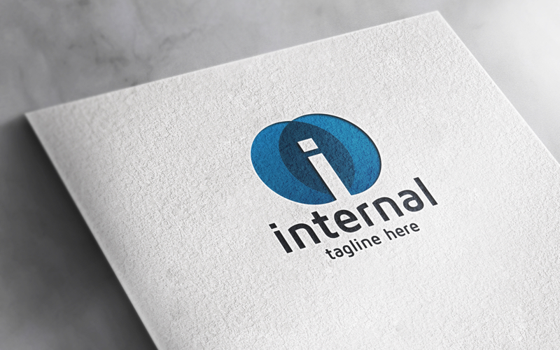 Professional Internal Letter I Logo