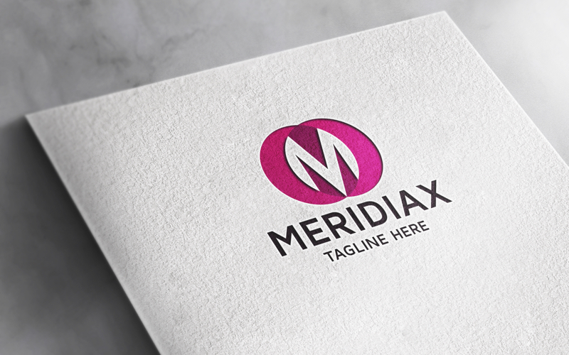 Professional Meridiax Letter M Logo