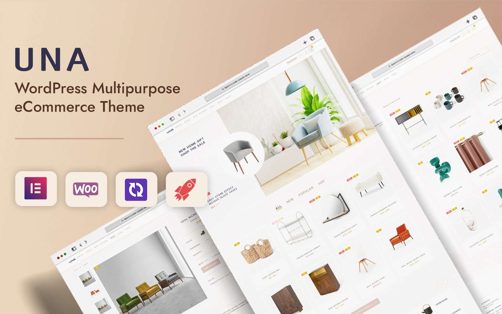 Una - Furniture Store WooCommerce Theme