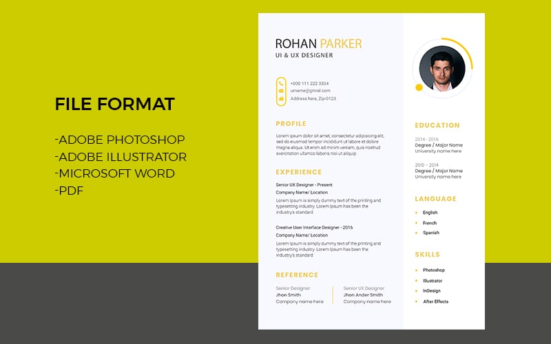 Minimalist  Resume Design