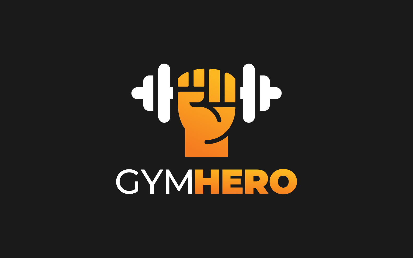 Cool and Simple Gym Logo Template
