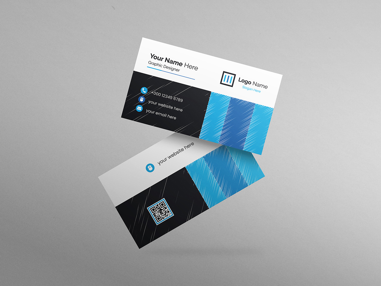 Business Card Design Template canva