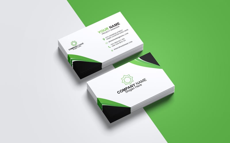 Corporate- Professional Business Card Template Design