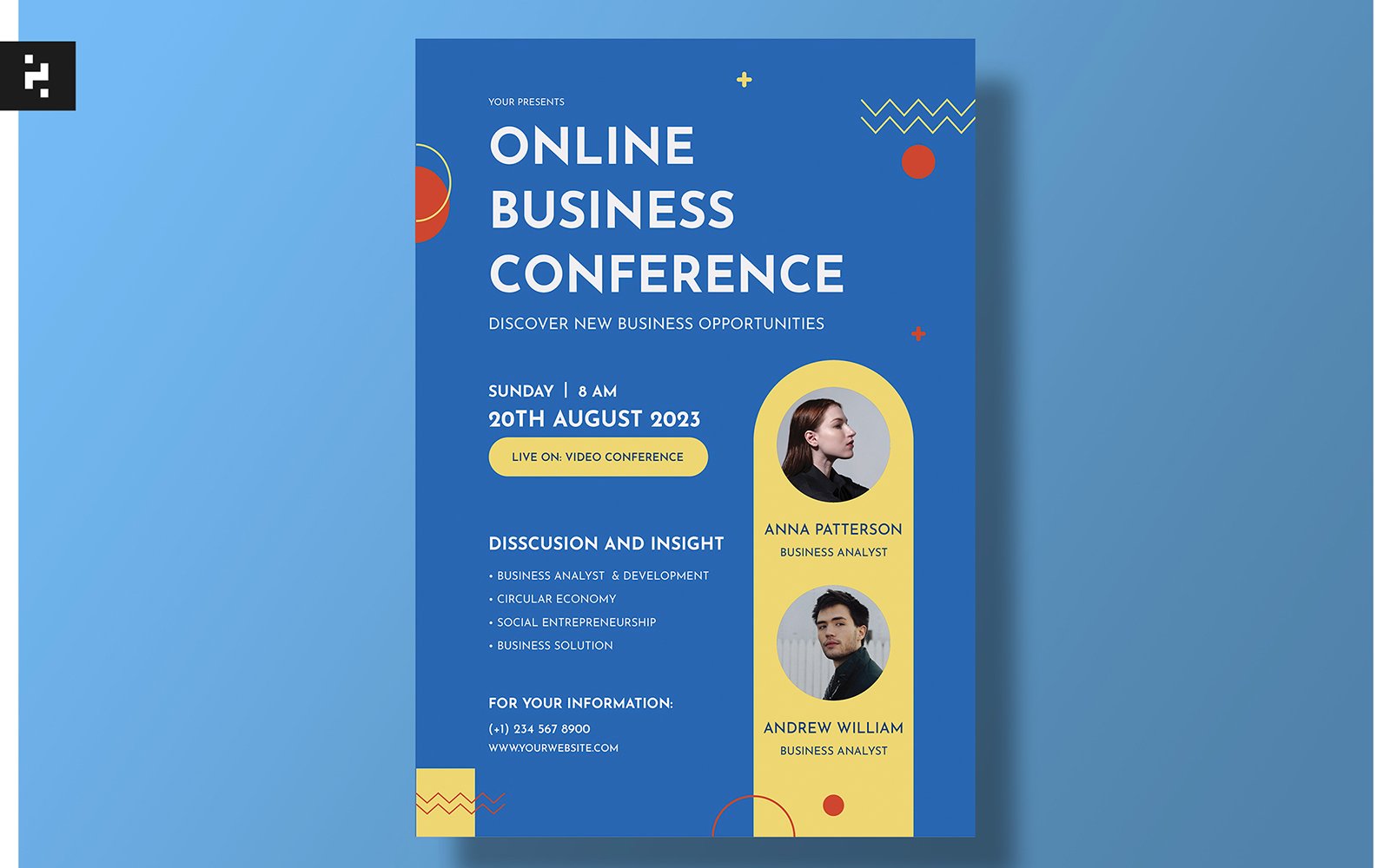 Modern Business Conference Template