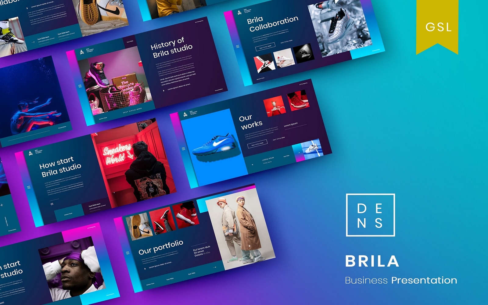 Brila - Business Google Slide Template