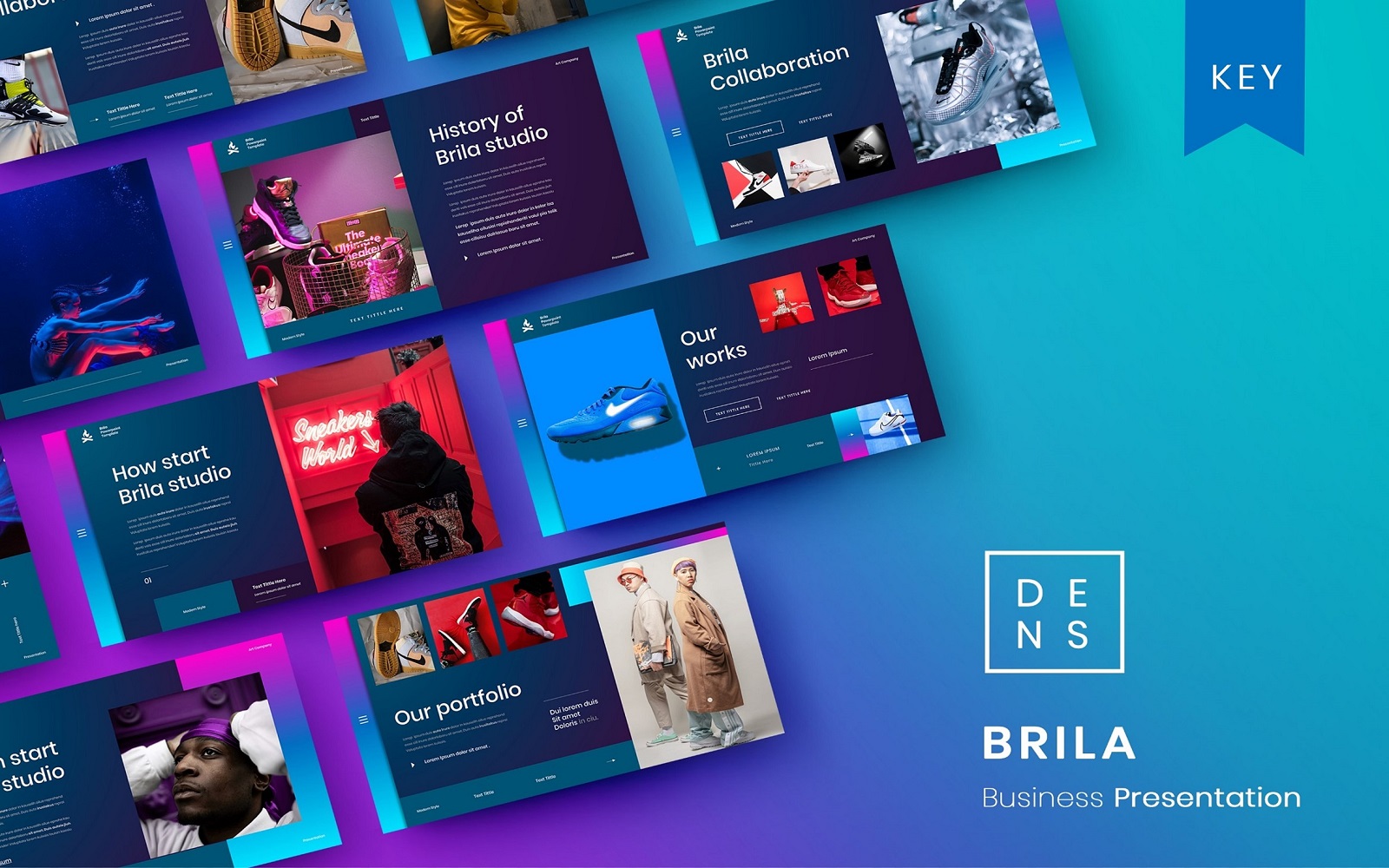 Brila – Business Keynote Template