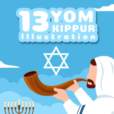 Kippur Holy Illustrations Templates 270560