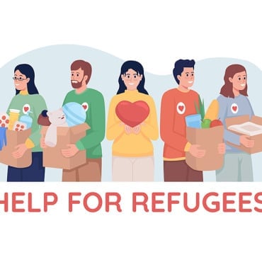 Immigration Charity Illustrations Templates 270572